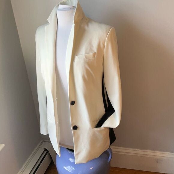 Narciso Rodrigues for Design Nation White Blazer, 6. Preppy Colorblock - Picture 12 of 14